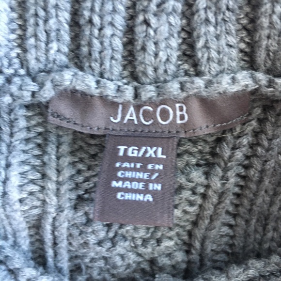 Grey Jacob Knit Sweater - Picture 4 of 5